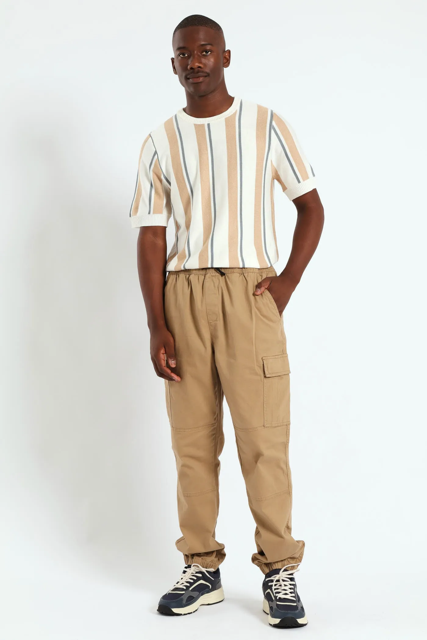 Cargo Jogger - Stone sold by Edgars