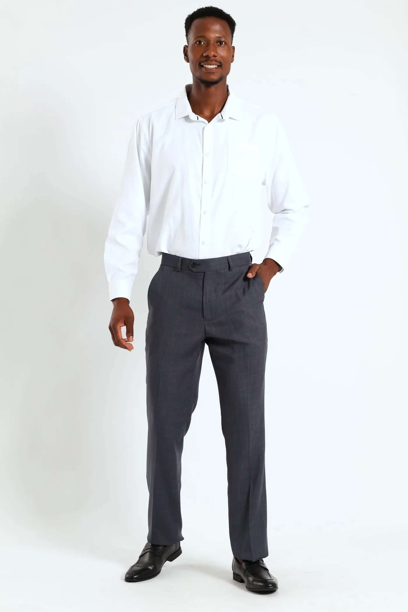 Regular Fit Essential Suit Trouser - Charcoal sold by Edgars