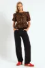 Contrast Stitch Carpenter Jean - Black sold by Edgars