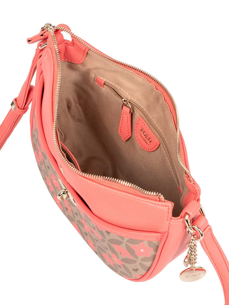 Meadow Moon Sling Bag - Coral sold by Edgars product image thumbnail 4