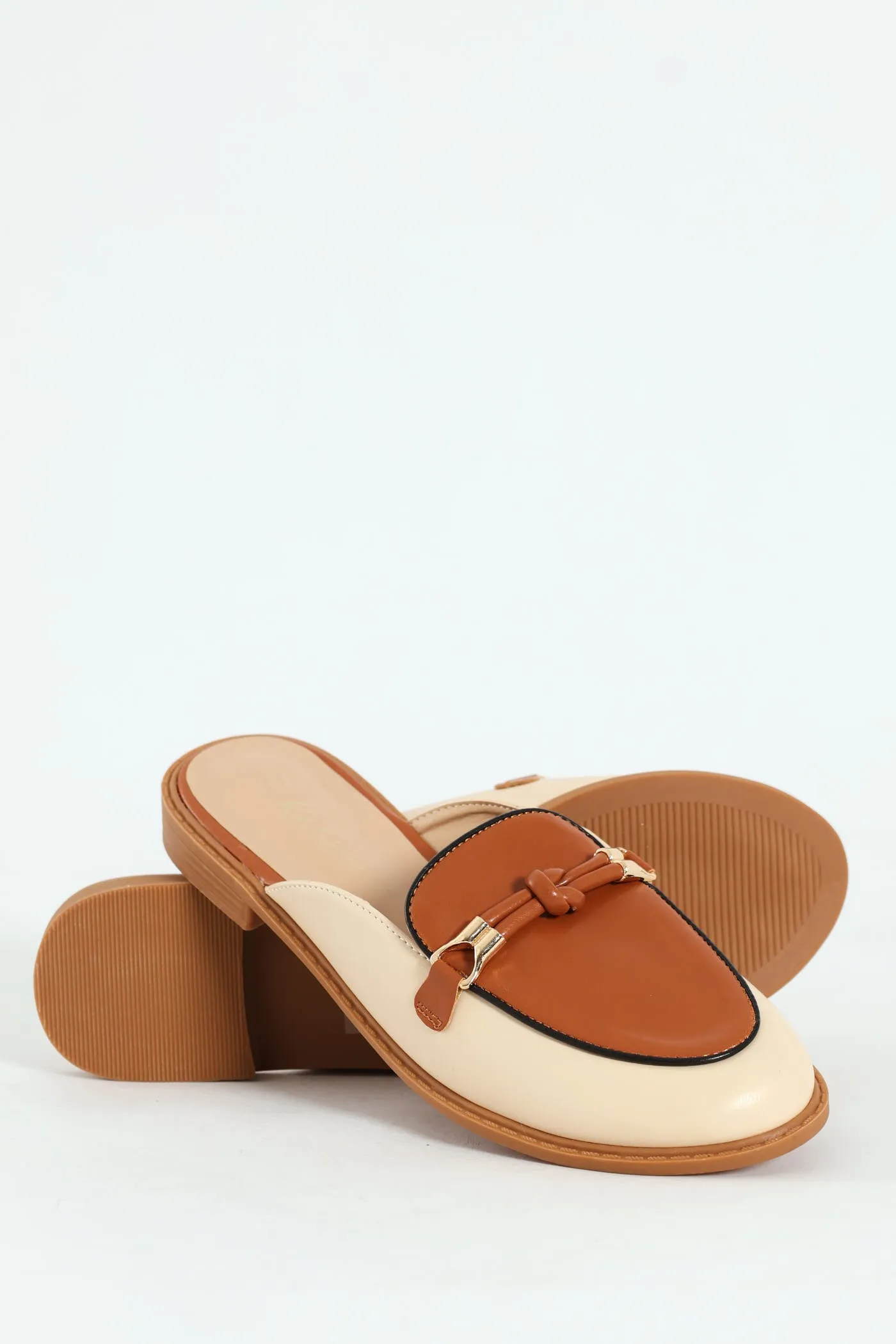 Piped Push In Loafer Rope Trim - Beige sold by Edgars