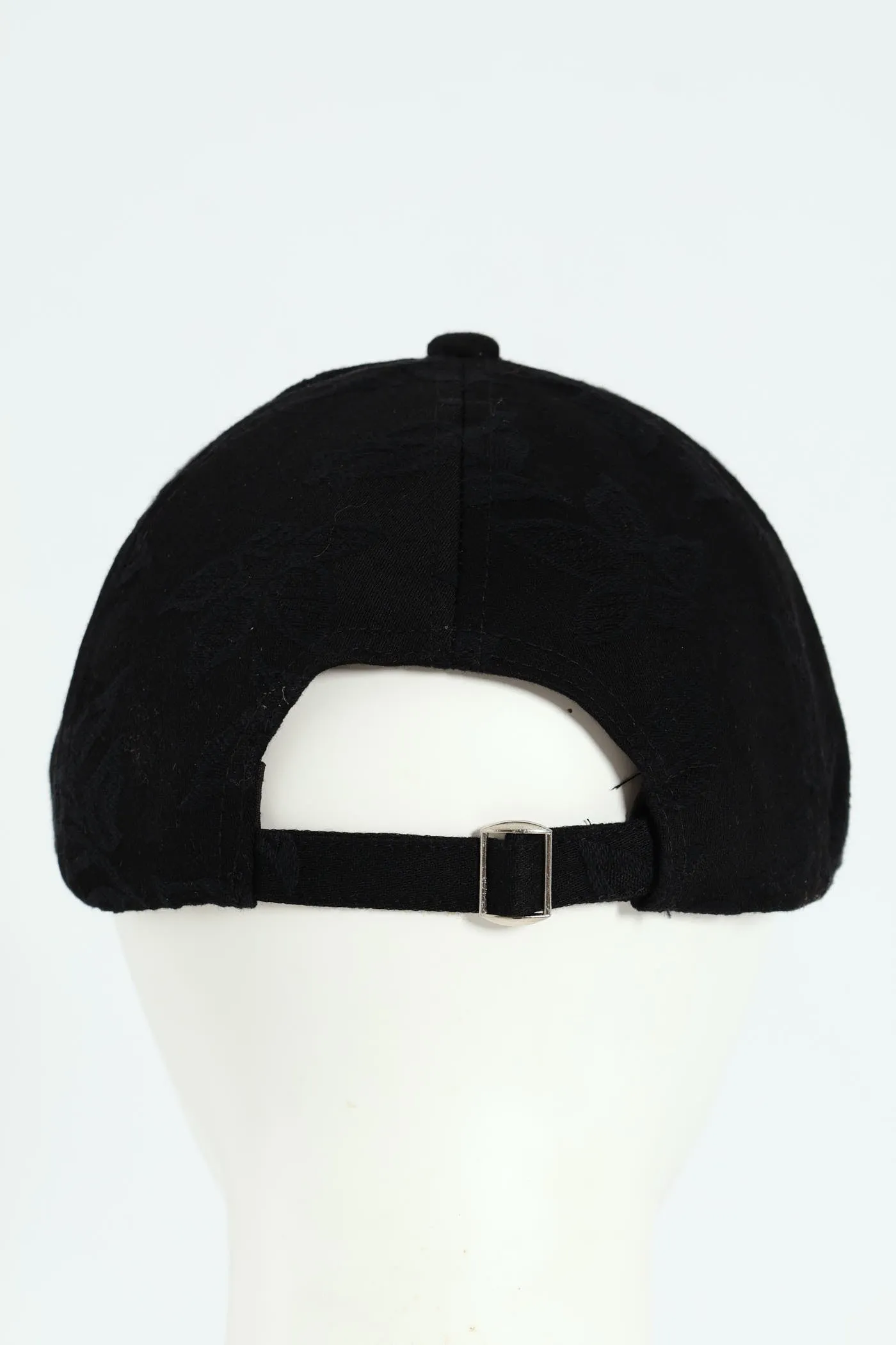 Floral Jaquard Peak Cap - Black sold by Edgars product image thumbnail 2