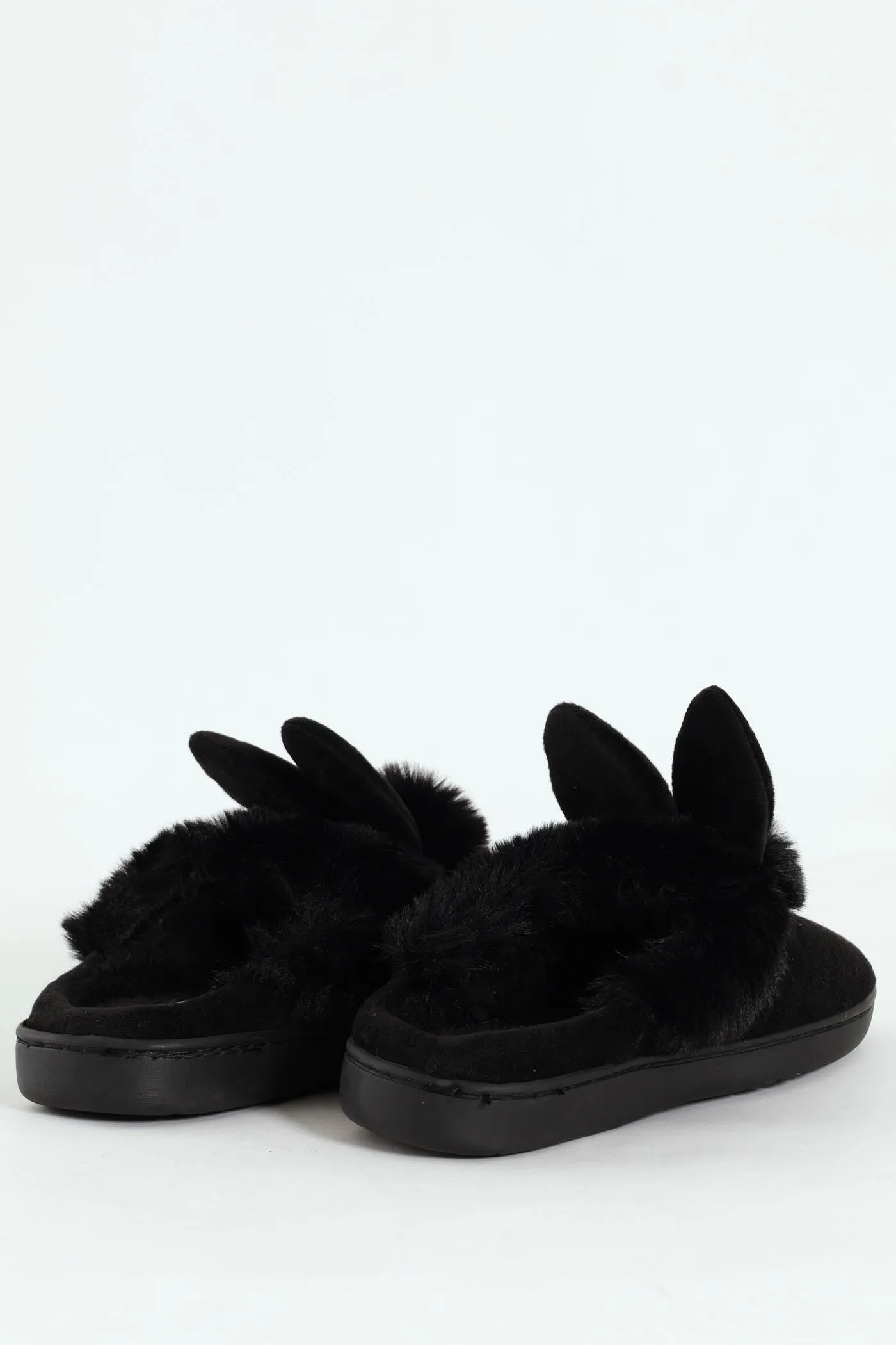 Bunny Fur Slipper - Black sold by Edgars product image thumbnail 3