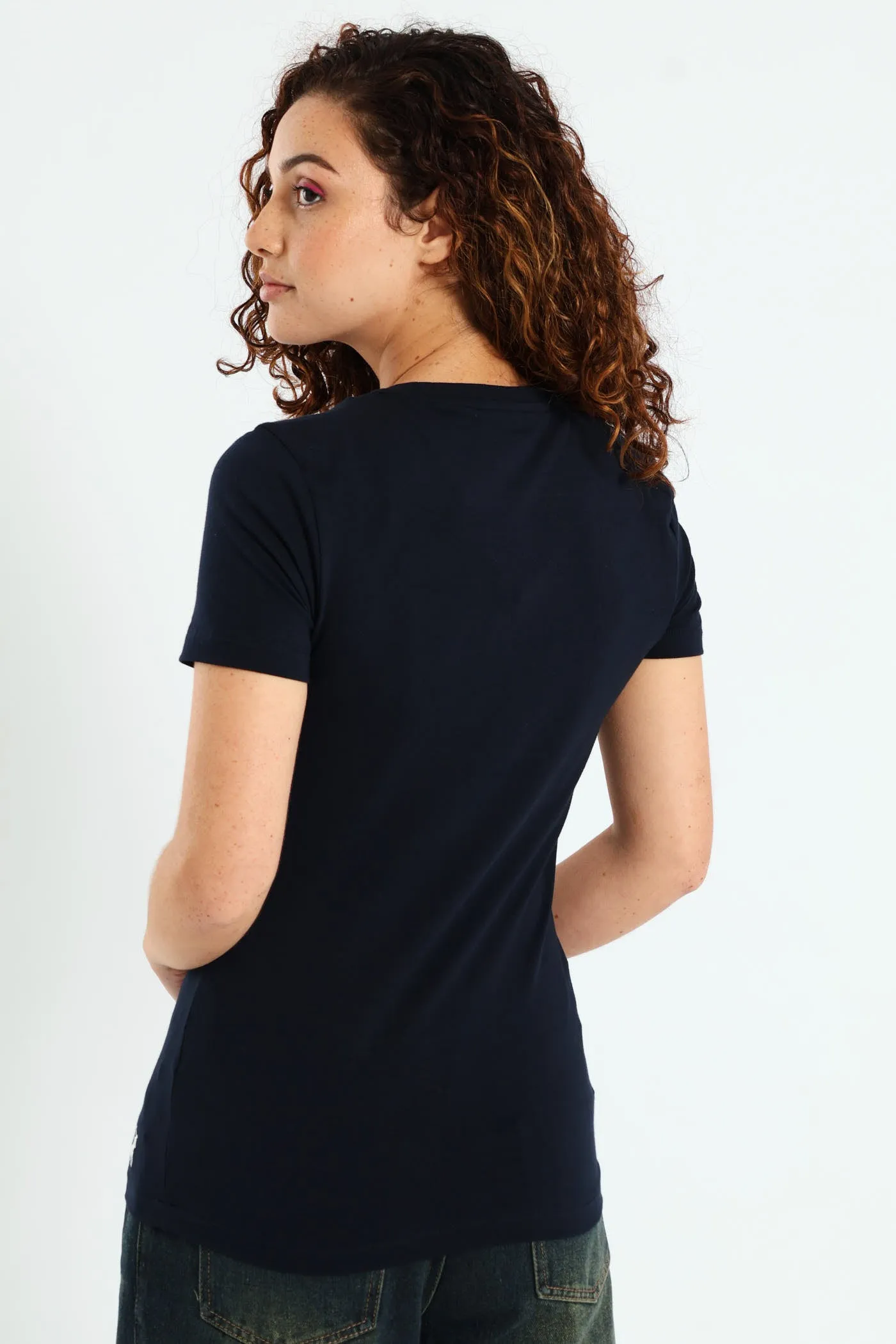 Anele Embellished Tee - Navy sold by Edgars  product image thumbnail 5