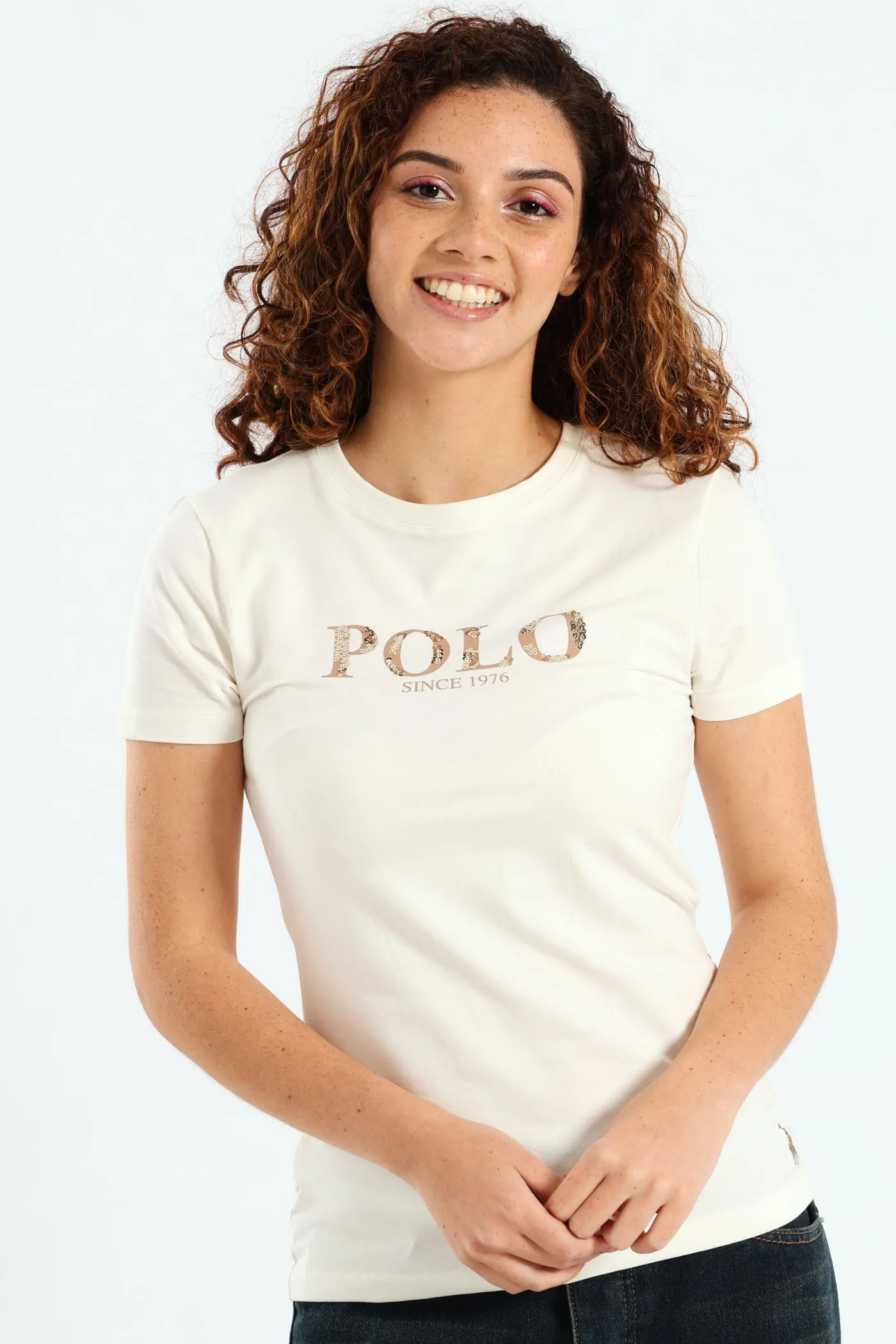 Ash Logo Tee - Off White sold by Edgars