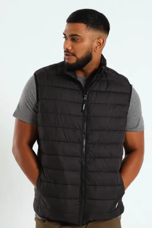 Puffer Gilet - Black sold by Edgars 