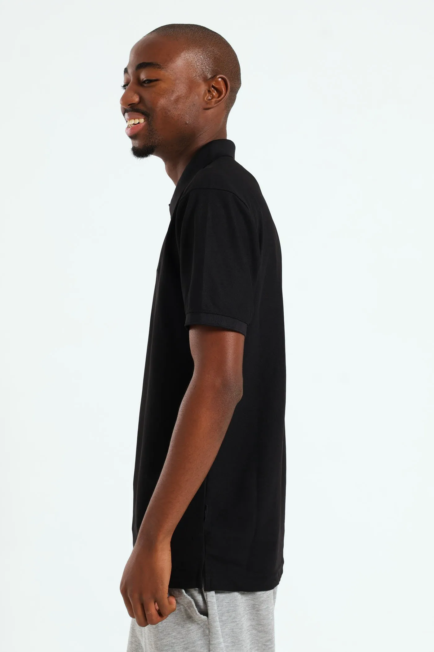 Basic Quick Dry Golfer - Black sold by Edgars product image thumbnail 2