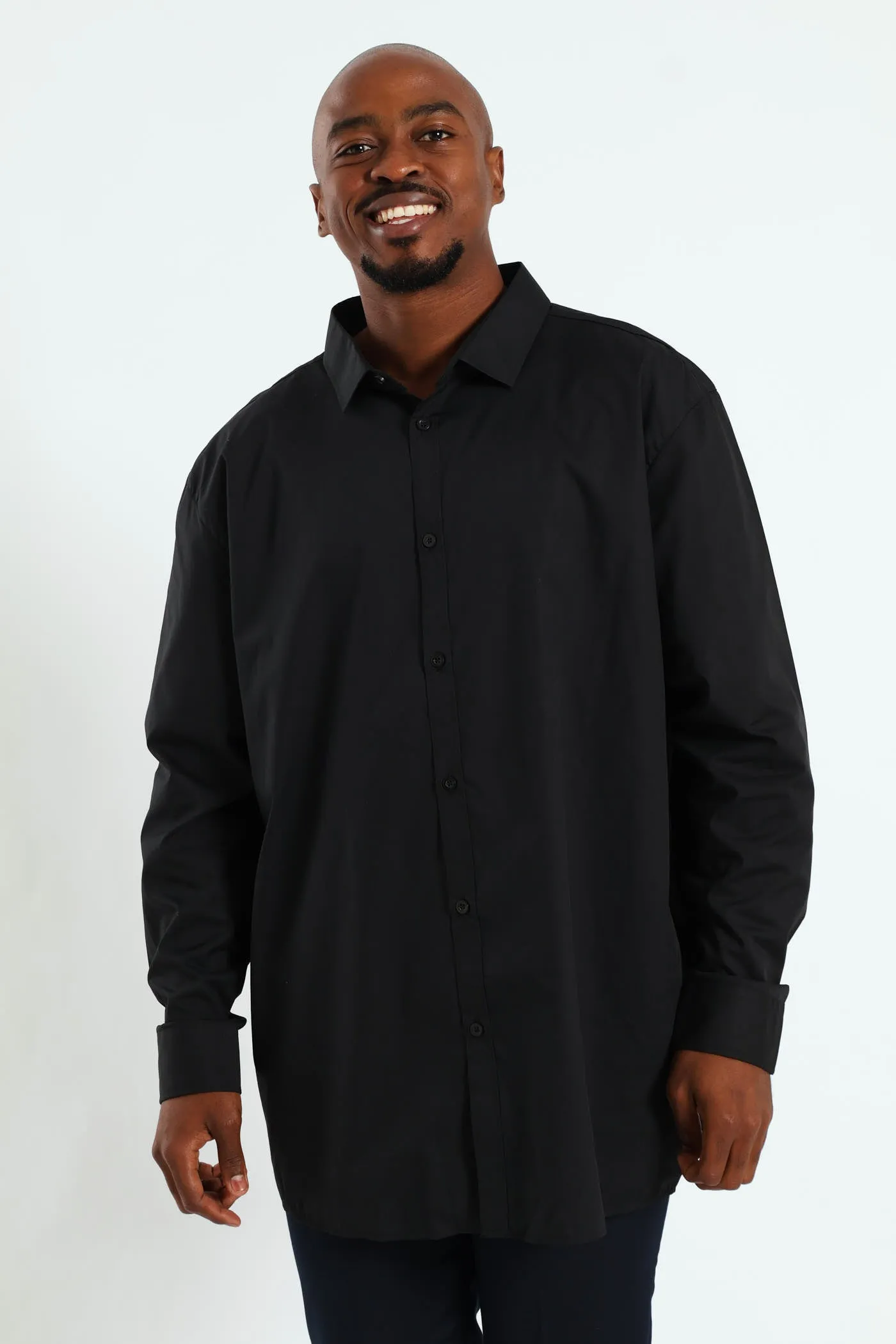 Easy Care Shirt - Black sold by Edgars