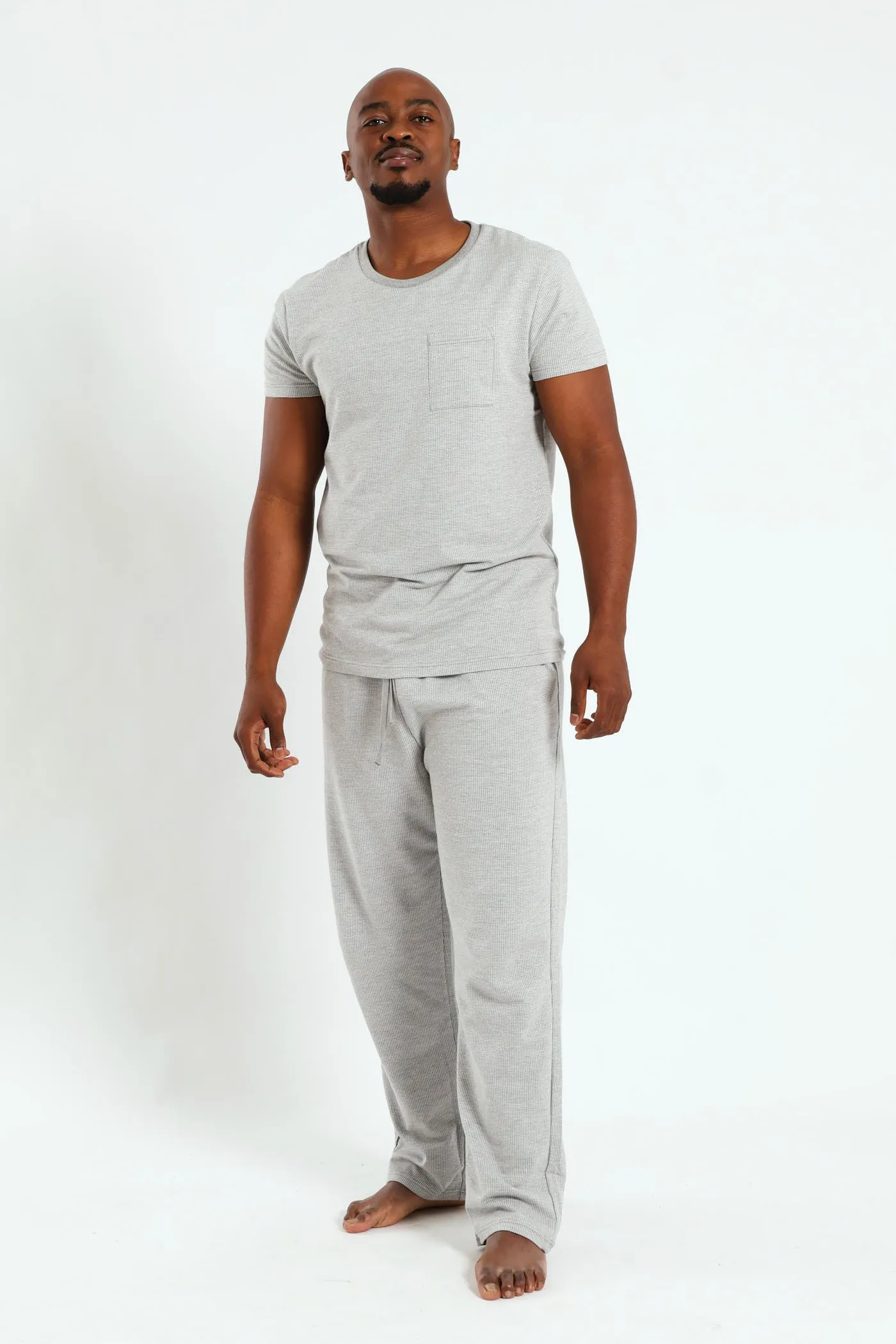 Surface Interest Top & Long Pant Pj Set - Grey sold by Edgars product image thumbnail 4