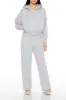 Long Sleeve Cropped Athletic Jacket - Grey sold by Edgars 
