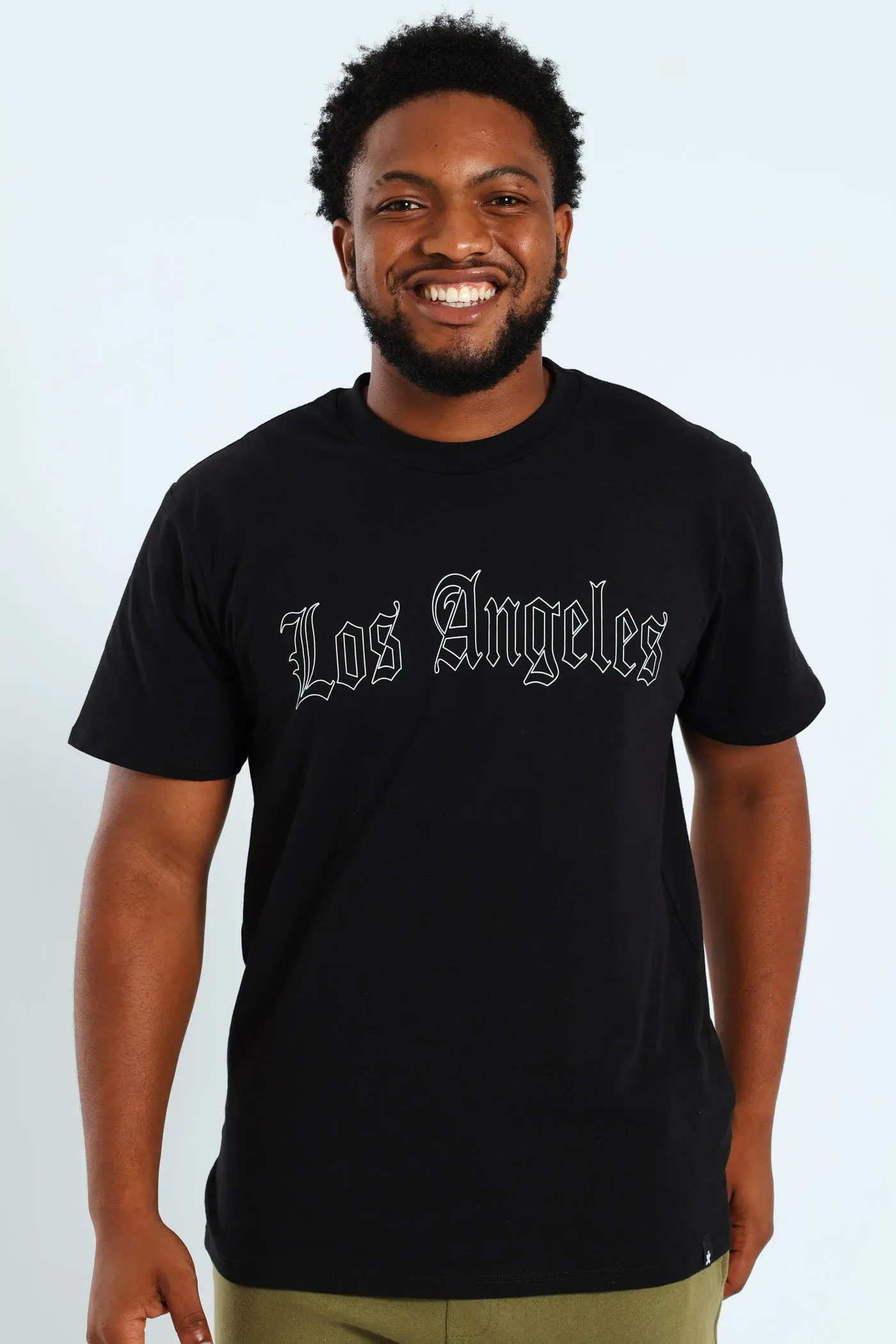 Basketball Front & Back Printed Tee - Black sold by Edgars