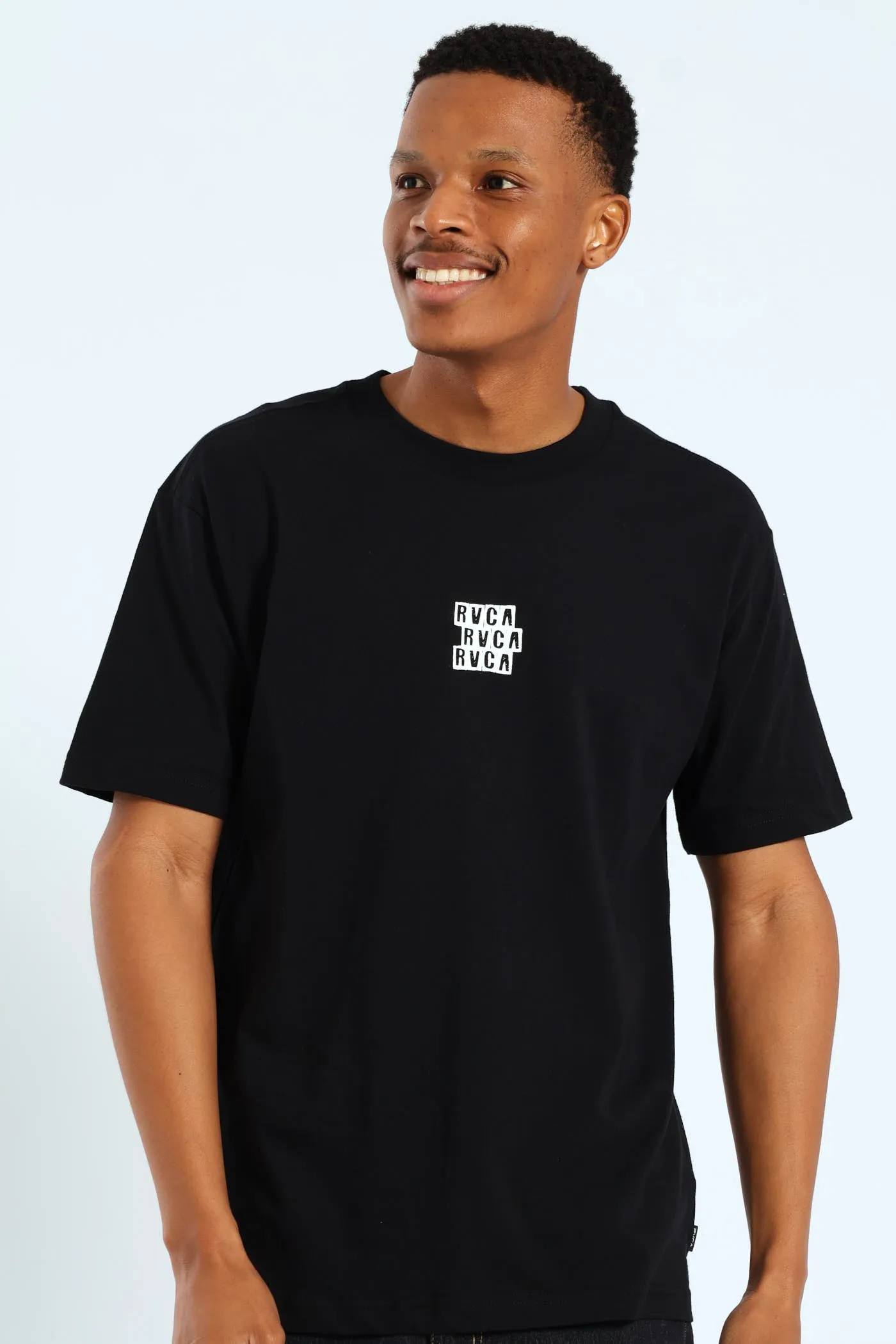 Blocked Tee - Black sold by Edgars
