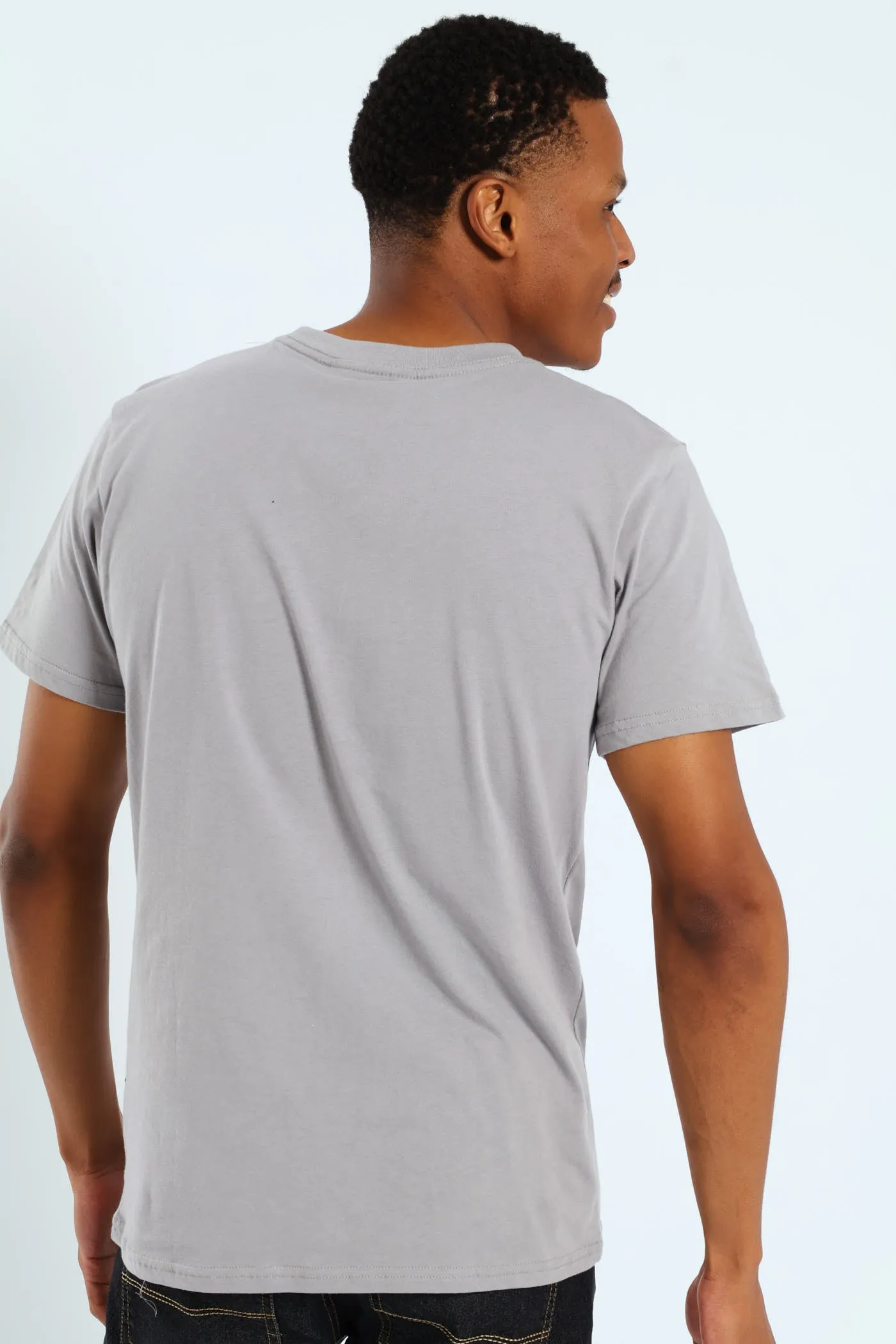 Basic Print Tee - Light Grey sold by Edgars product image thumbnail 4