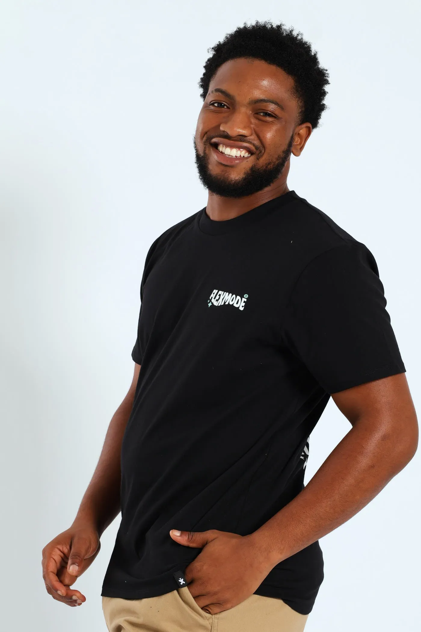 Self Made Front & Back Tee - Black sold by Edgars product image thumbnail 3