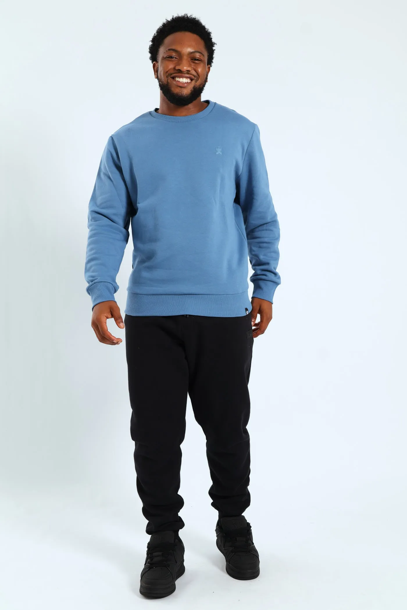 Plain Fleece Crew Top - Blue sold by Edgars product image thumbnail 2