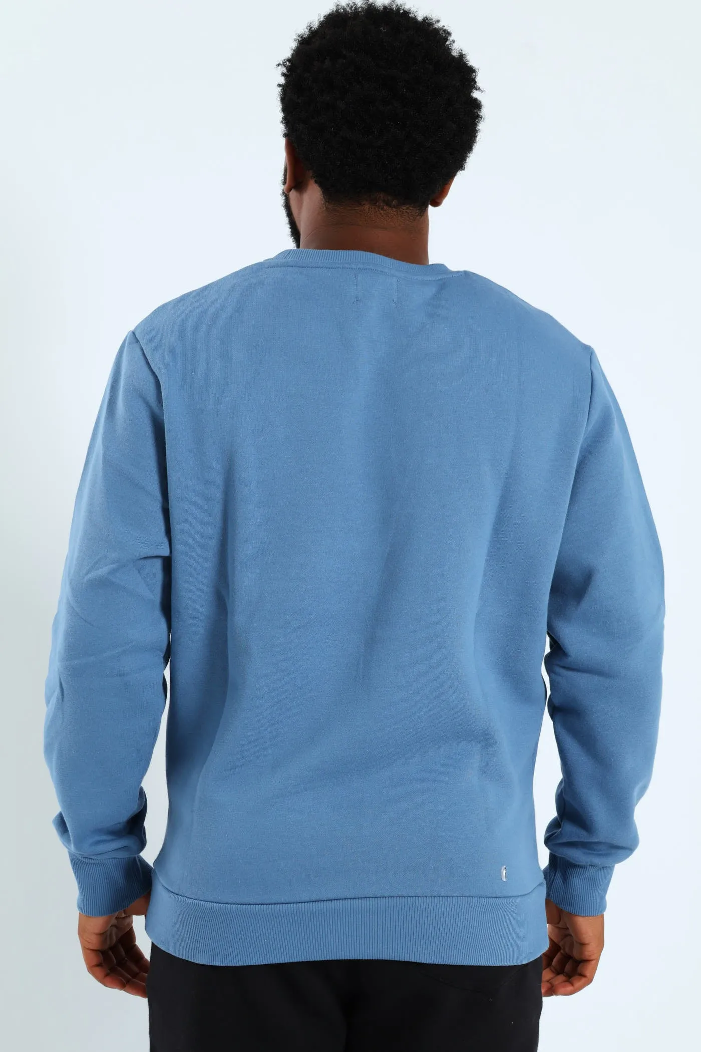 Plain Fleece Crew Top - Blue sold by Edgars product image thumbnail 5