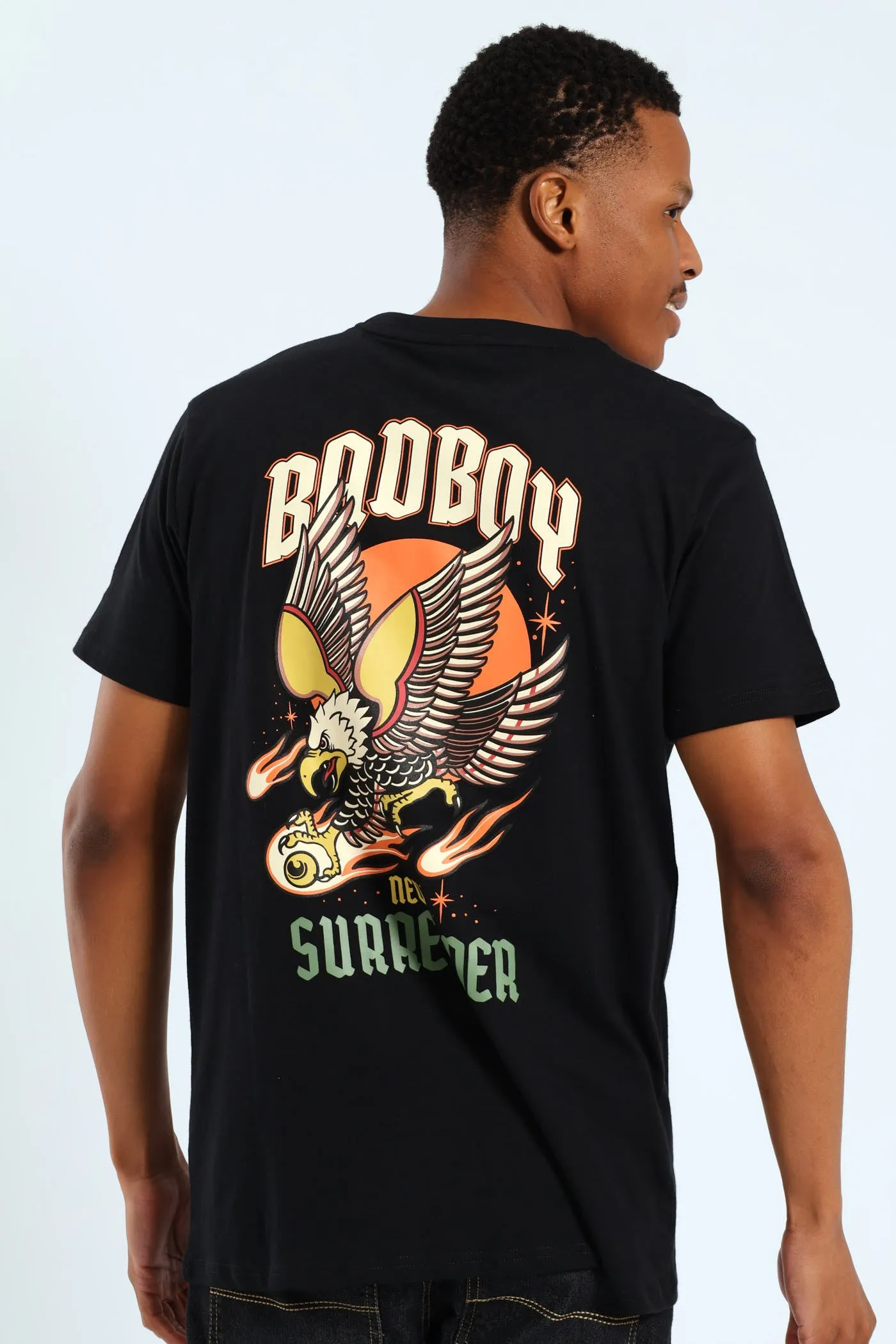 Eagle Surrender Tee - Black sold by Edgars