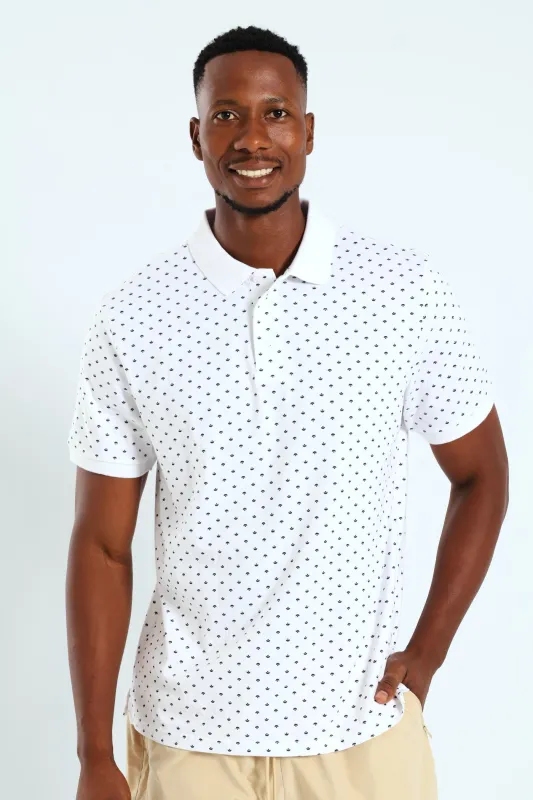 Signal Print Golfer - White sold by Edgars