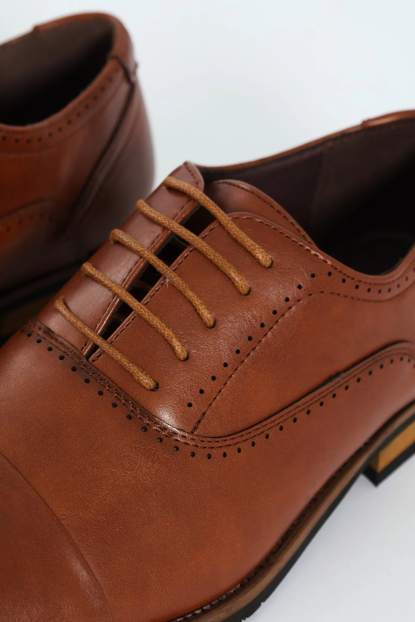 Lace Up Oxford With Toe Cap - Tan sold by Edgars product image thumbnail 2