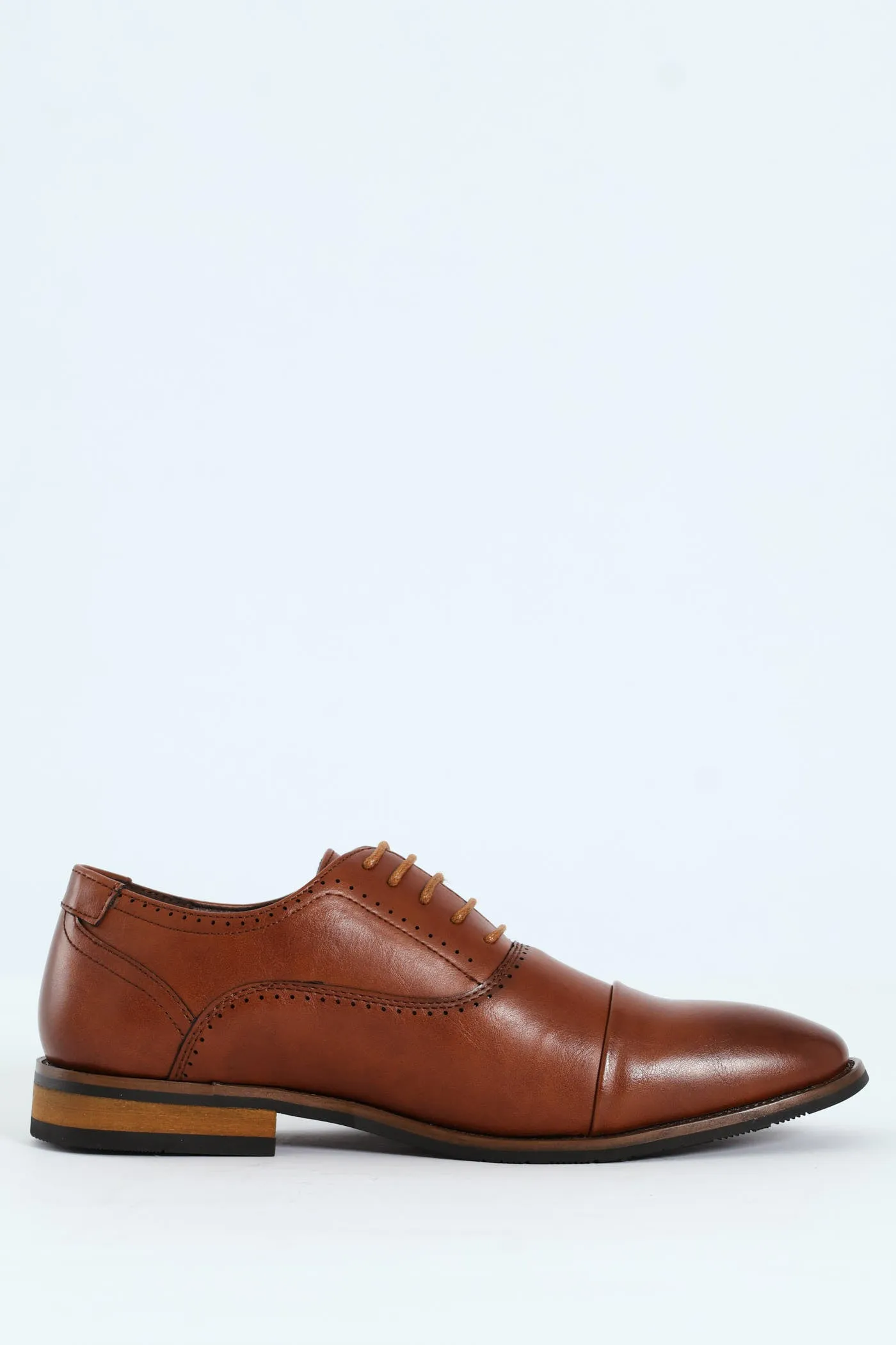 Lace Up Oxford With Toe Cap - Tan sold by Edgars product image thumbnail 4