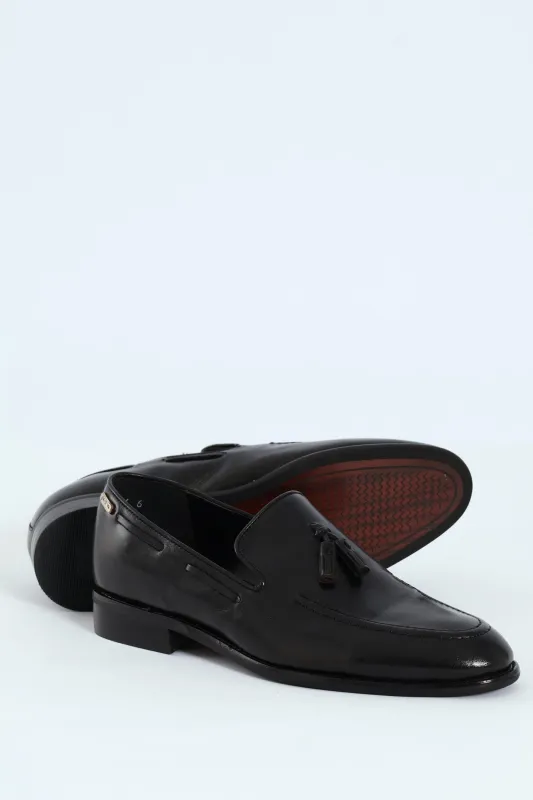 Tassle Loafer - Black sold by Edgars
