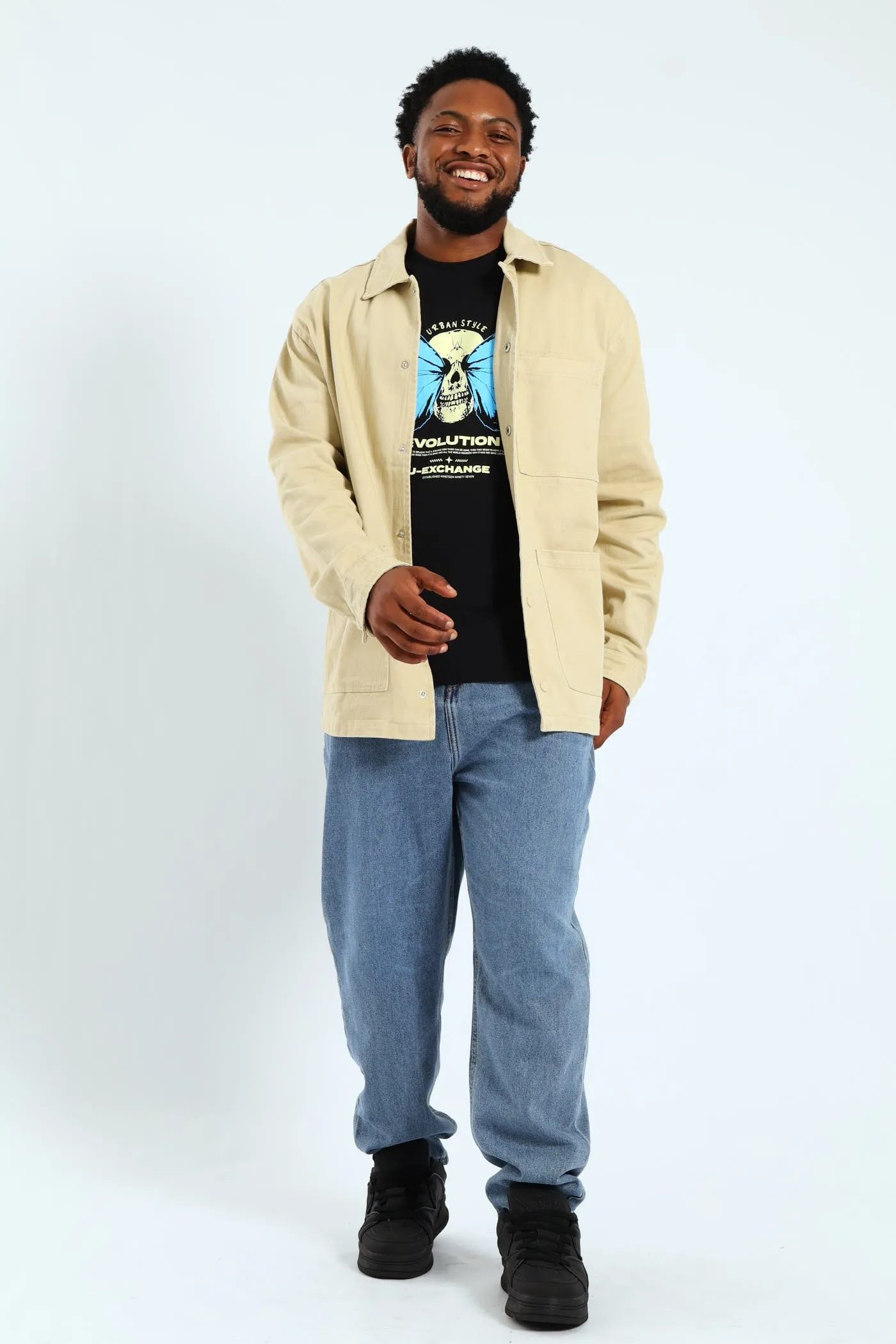 Worker Jacket - Stone sold by Edgars product image thumbnail 3