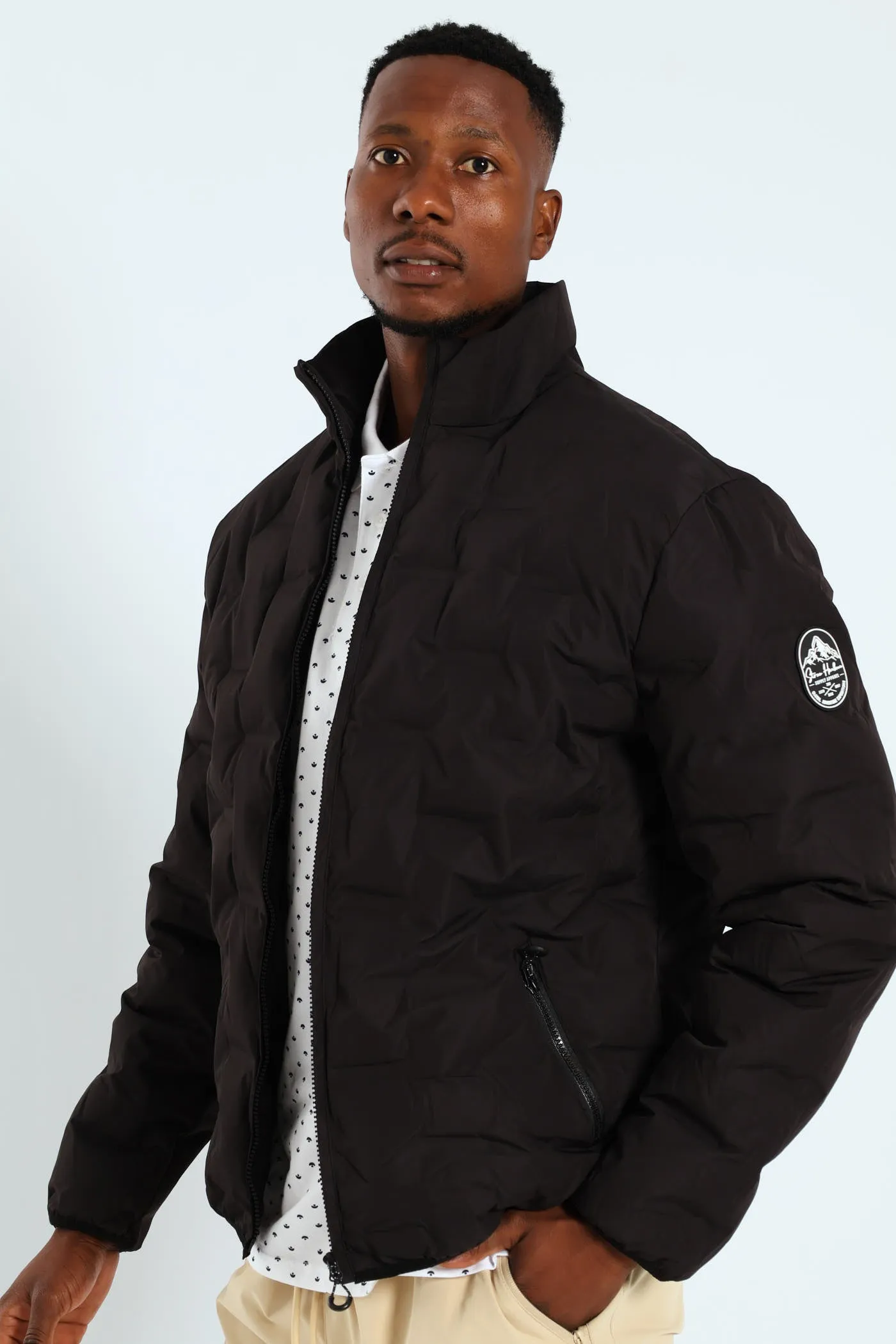Heat Seal Puffer Jacket - Black sold by Edgars product image thumbnail 4