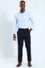Melange Effect Textured Shirt - Light Blue sold by Edgars