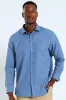 Summer Dobby Shirt - Airforce sold by Edgars 
