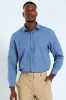 Summer Dobby Shirt - Airforce sold by Edgars 