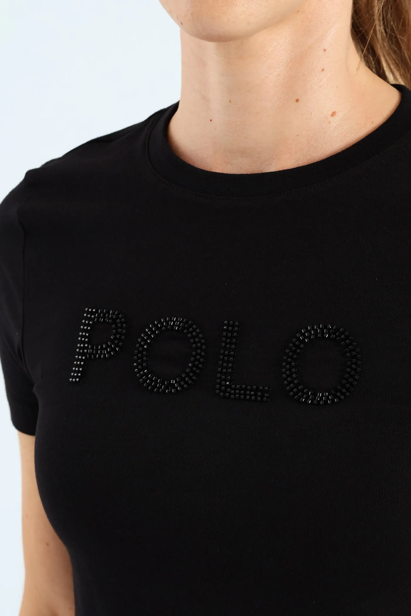 Lily Beaded Tee - Black sold by Edgars product image thumbnail 2