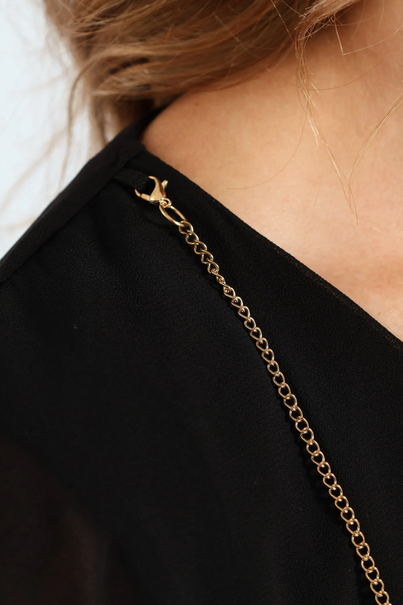 Chiffon Overlay Blouse - Black sold by Edgars product image thumbnail 4