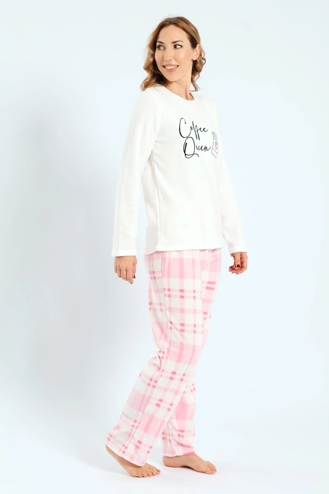 Polar Fleece Coffee Queen Sleep Set - White sold by Edgars product image thumbnail 2