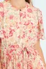 Pleated Keyhole Tea Dress sold by Edgars