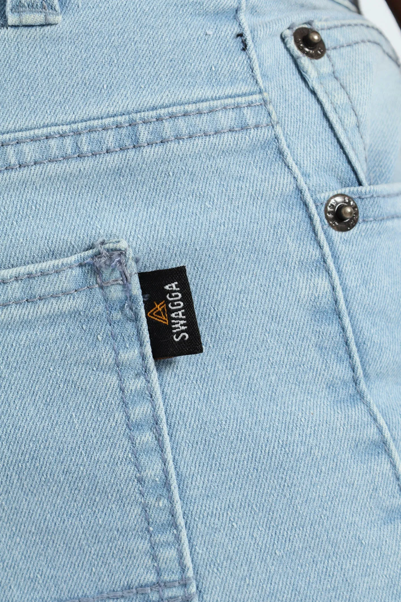 Denim Turnup Shorts - Light Blue sold by Edgars product image thumbnail 4