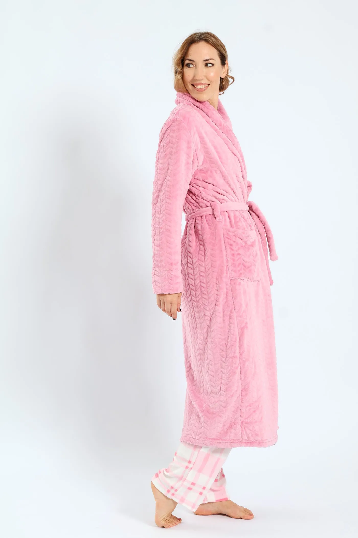 Embossed Gown - Pink sold by Edgars product image thumbnail 2