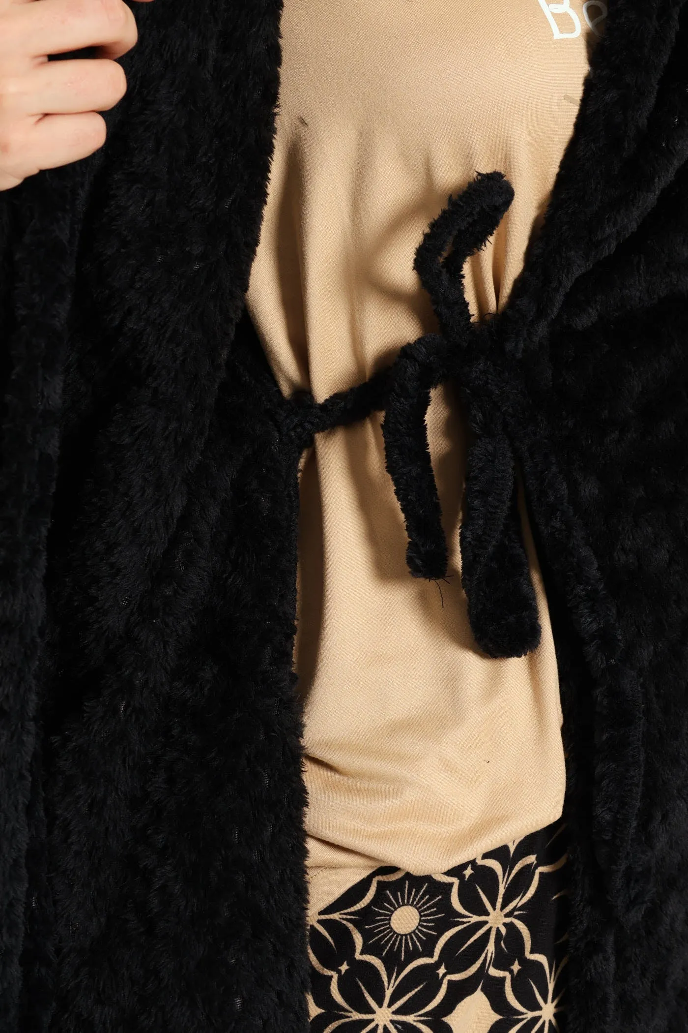 Waffle Textured Gown - Black sold by Edgars product image thumbnail 4