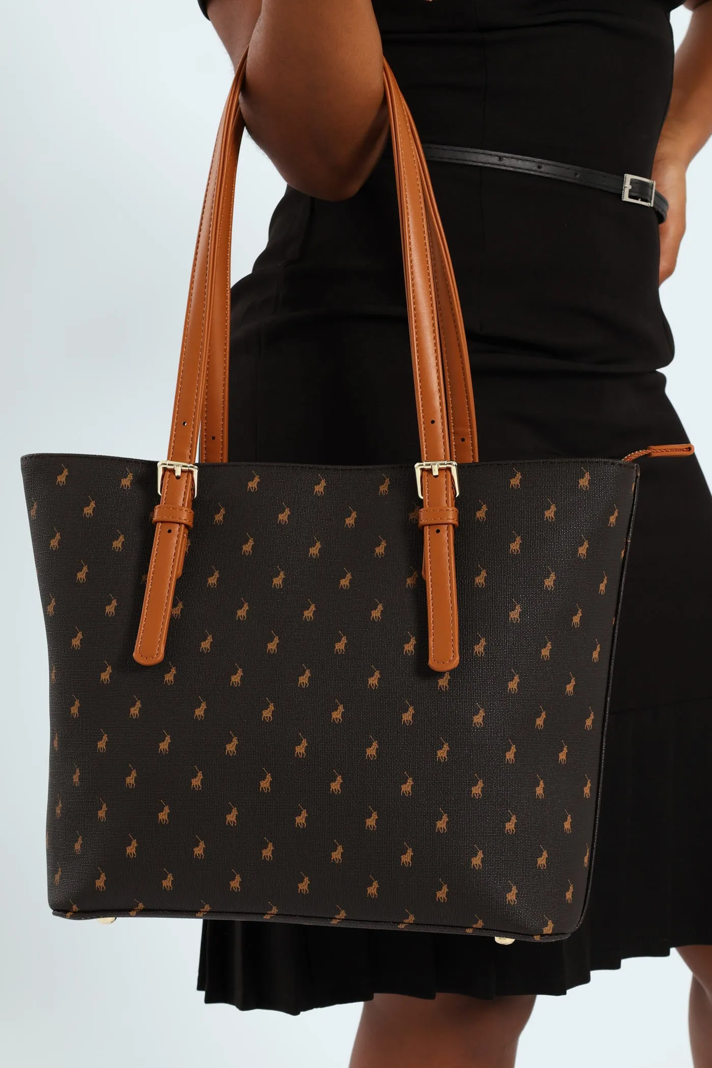 Iconic Medium Tote - Brown sold by Edgars product image thumbnail 3