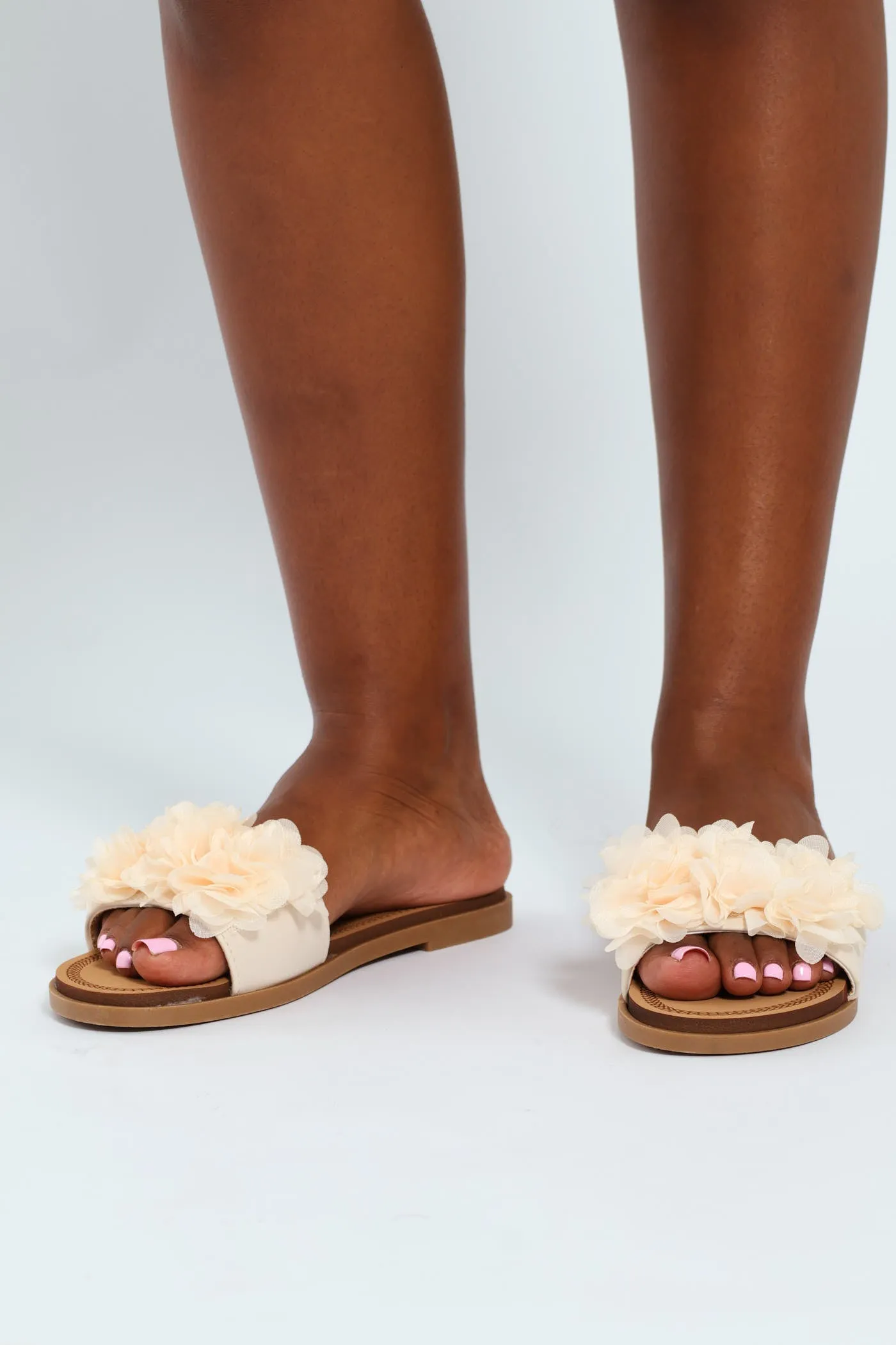 Floral Summer Sandal - Stone sold by Edgars product image thumbnail 4