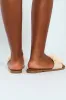Floral Summer Sandal - Stone sold by Edgars