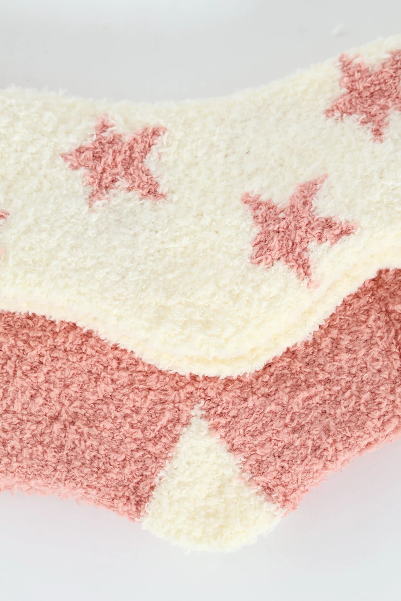 2 Pack Cosy Stars Socks - Pink sold by Edgars product image thumbnail 3