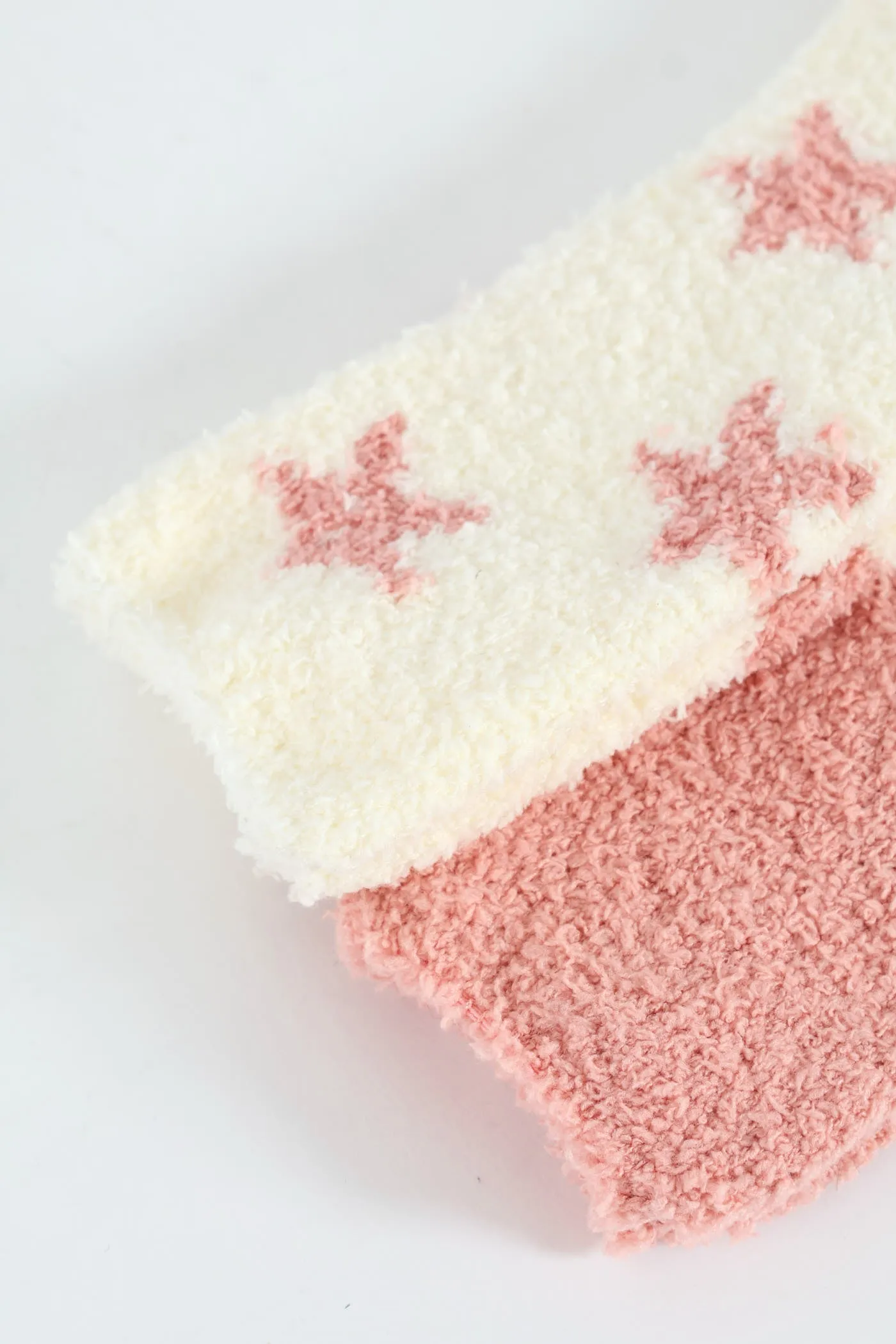 2 Pack Cosy Stars Socks - Pink sold by Edgars product image thumbnail 2