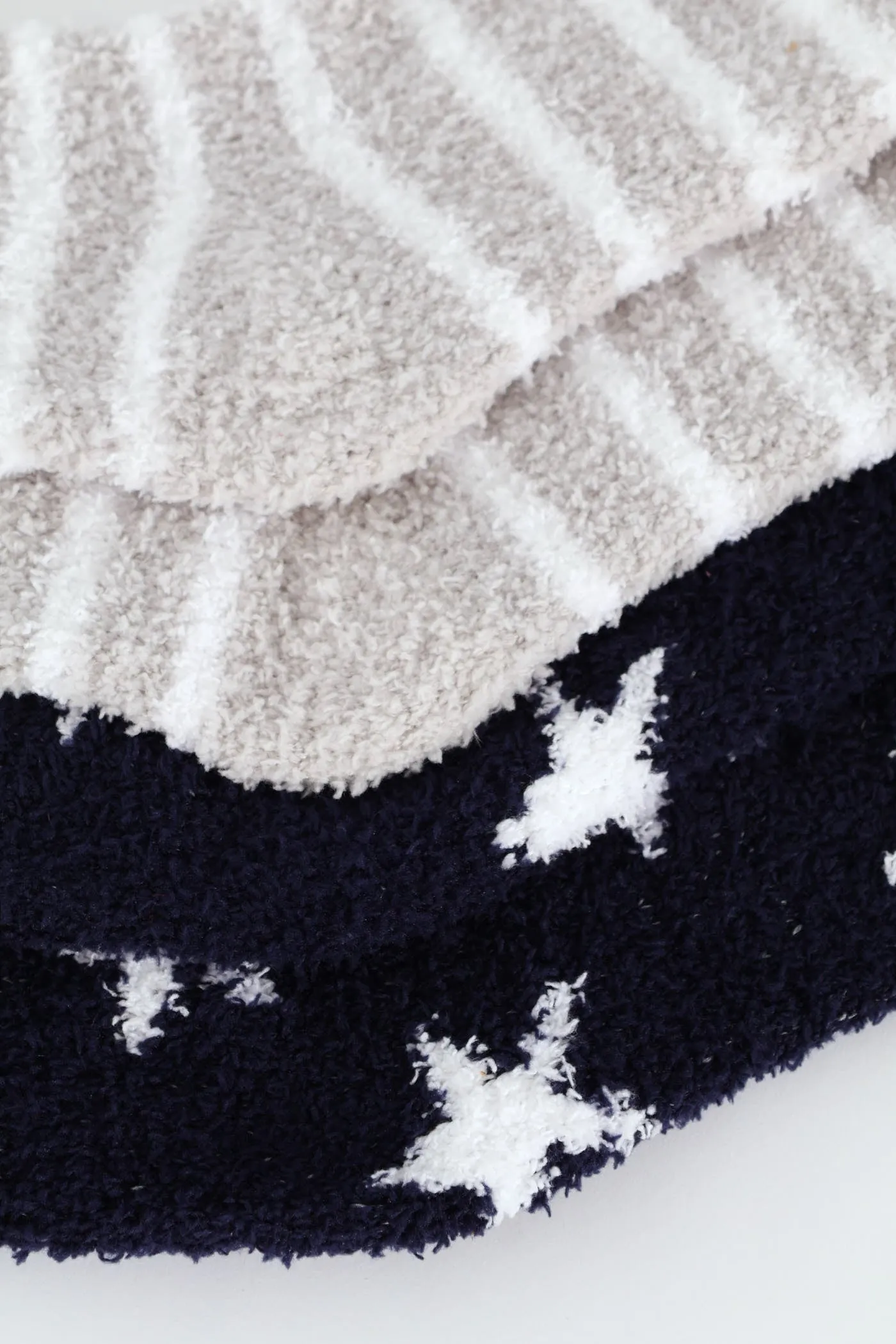 2 Pack Stars & Stripe Cosy Socks - Navy sold by Edgars product image thumbnail 3