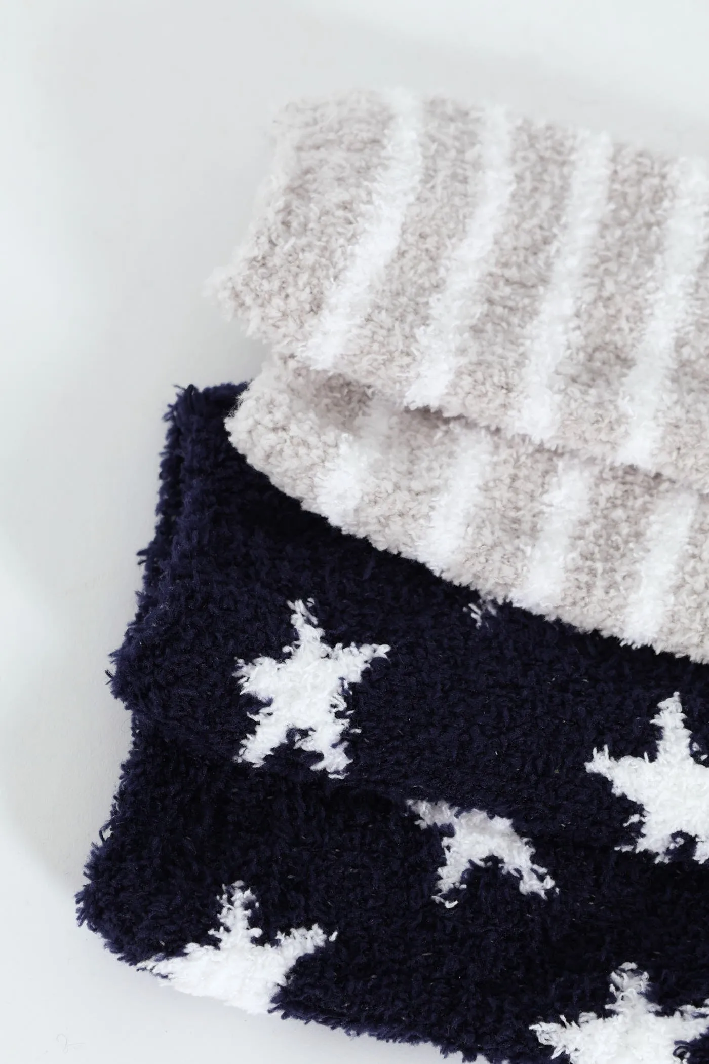 2 Pack Stars & Stripe Cosy Socks - Navy sold by Edgars product image thumbnail 2