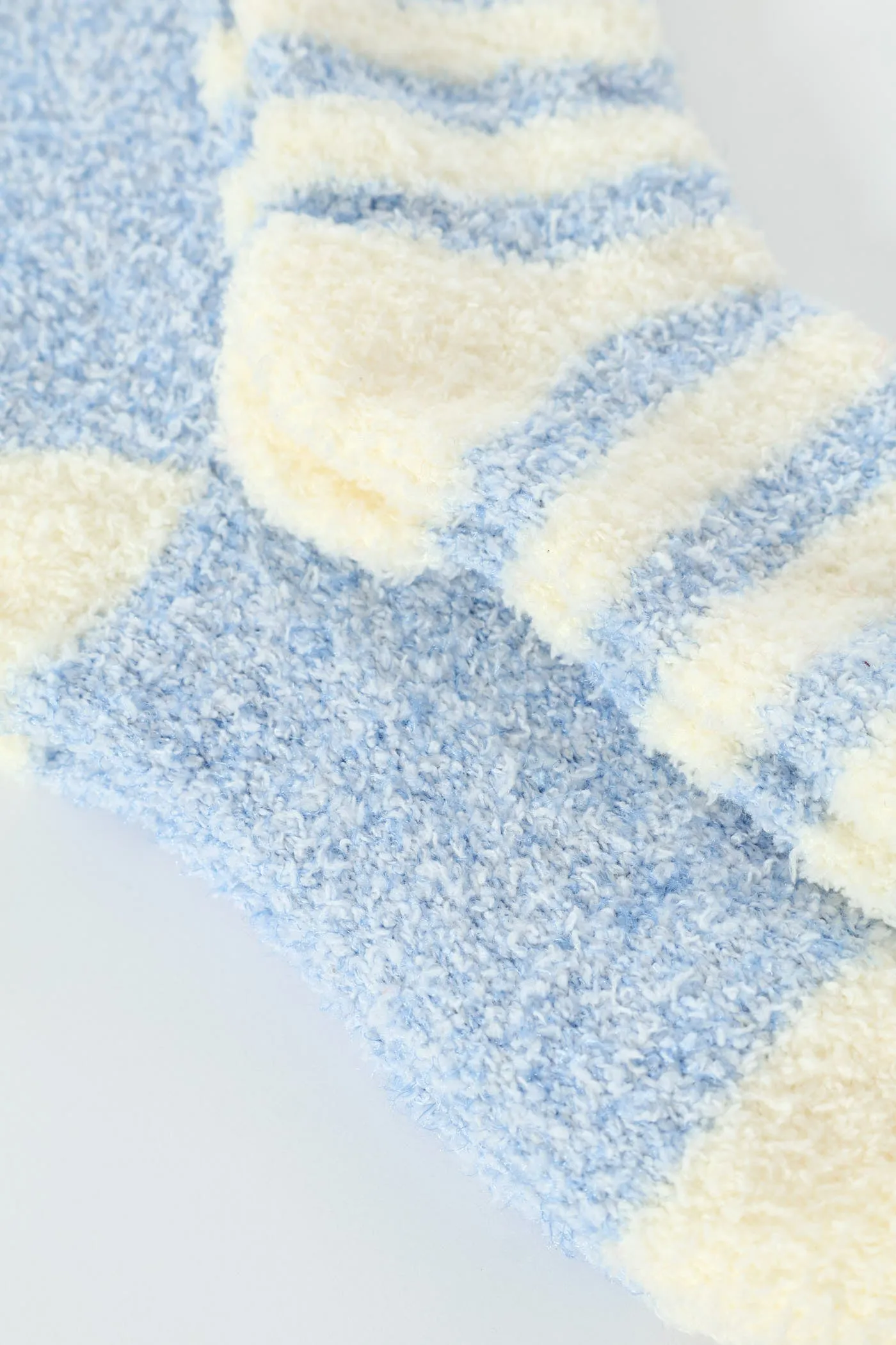 2 Pack Stripe Cosy Socks - Blue sold by Edgars product image thumbnail 3