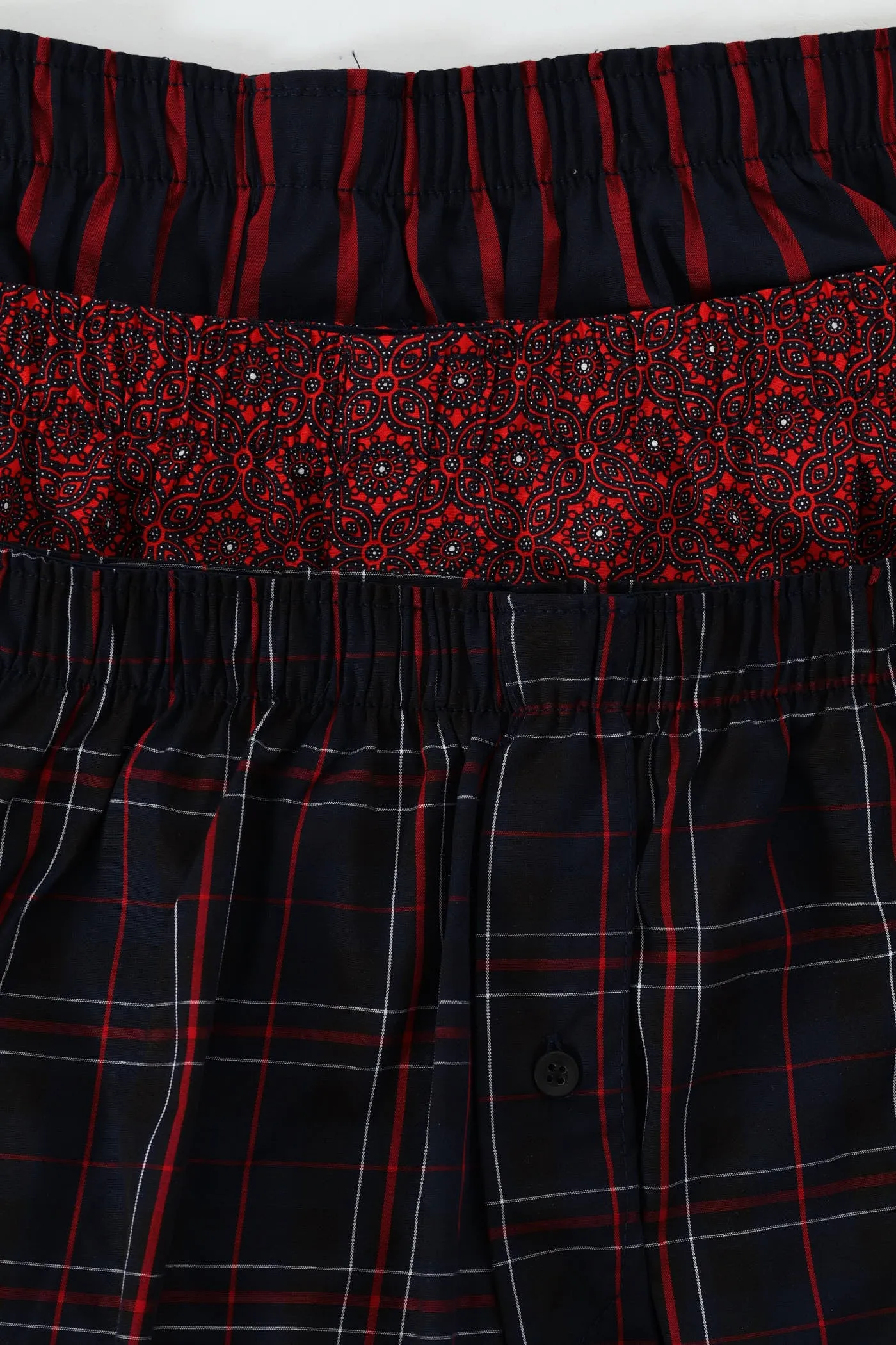 3 Pack Design Boxers - Red sold by Edgars product image thumbnail 3