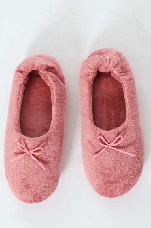 Ballerina Slipper Sock - Dusty Pink sold by Edgars
