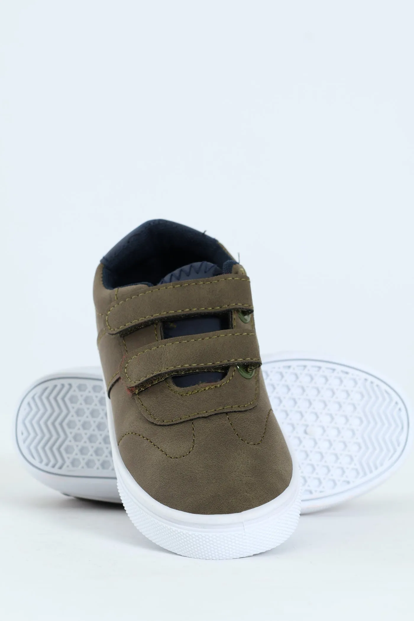 Pre-Boys Street Sneaker - Olive sold by Edgars