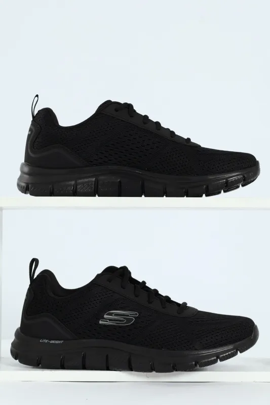 Track Lace Up Trainer - Black sold by Edgars