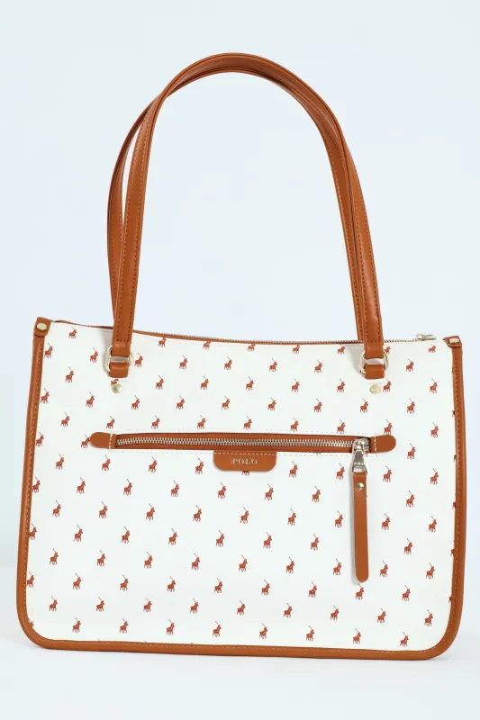 Panama Tote Bag - Tan sold by Edgars